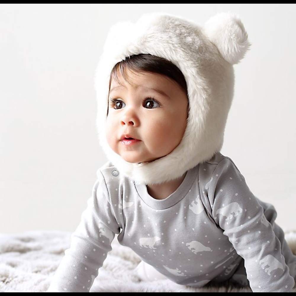 Restoration Hardware Baby Fur Hat